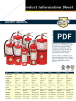 Product Information Sheet: Abc Dry Chemical