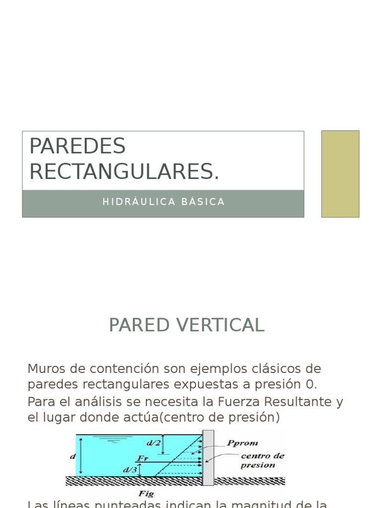 Paredes Rectangulares | PDF