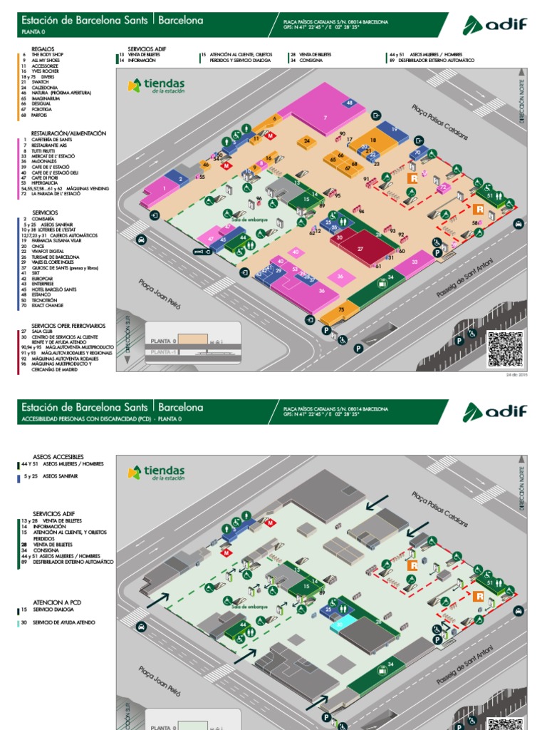Plano - 71801 Adif Barcelona Sants | PDF