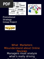 Promotional Strategy Group Project