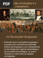 Aula Intensivo Era Das Revolucoes e Liberalismo