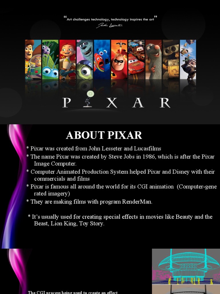 Pixar | PDF | Pixar | The Walt Disney Company