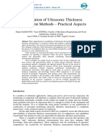 UT Thickness Measurement