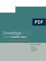 Unwedge v. 4.0 Tutorial 9: Probabilistic Support Analysis