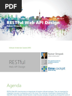 RESTful Web API Design