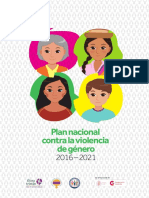 Plan Nacional Contra La Violencia - 2016