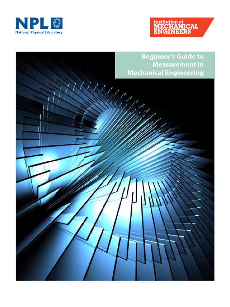 Beginner's Guide To Measurement in Mechanical Engineering PDF