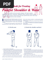 Patting Methods for Treating Painful Shoulders & Waist