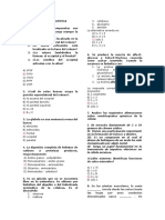 Examen 1 - 2° Sem