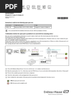 Electronic For Cerabar M PMP55 - Installtion Instruction