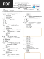 Soal UAS Bahasa Inggris K13 SMK