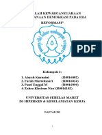 Makalah KWN - Demokrasi Era Reformasi