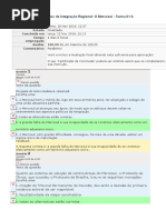 Fundamentos Da Integração Regional - O Mercosul - Turma 01 A