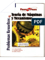 Teoria de Maquinas y Mecanismos Problemas Resueltos PDF