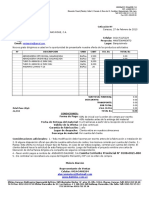 Cotizacion Venta Constr Maquinas y Manufacturas Rohe, C.a.feb.2013