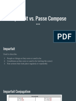 Imparfait Vs Passe Compose