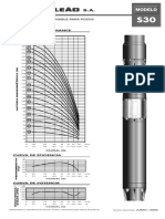 Curva Bomba Sumergible Pozo Marca Leao Modelo 14 - S30