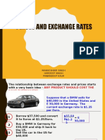 Exchange Rate and PPP
