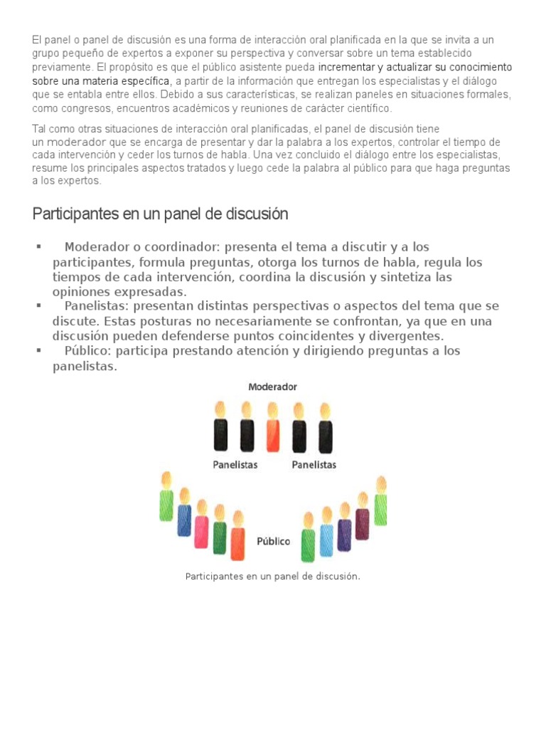 Panel de discusión Cognición Sicología y ciencia