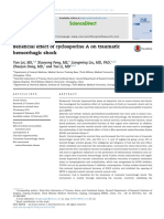 Beneficial Effect of Cyclosporine A On Traumatic Hemorrhagic Shock