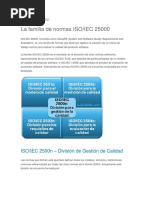 ISO 25010: Evaluación de Calidad del Software | PDF | Software ...