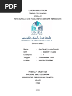 Download LAPORAN PRAKTIKUM PEMBEKUAN by Ayu Fauziyyah SN332031682 doc pdf