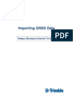 Importing GNSS Data