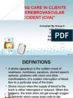 Nursing Care in Clients With Cerebrovascular Accident