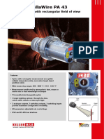 Cellawire Pa 43: Pyrometer With Rectangular Field of View