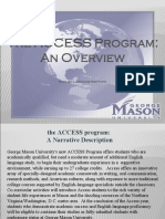 George Mason's ELI Access Program