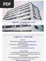 Shanta Garments LTD.: Company Profile