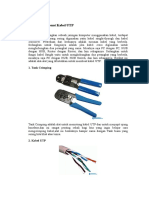 Cara Membuat Kabel UTP Dan Jaringan LAN