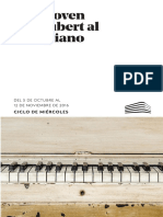 Beethoven y Schubert Al Fortepiano - F.juan March-2016