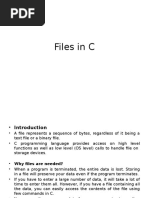 Files in C