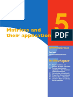 CH 5 Matrices and Applications