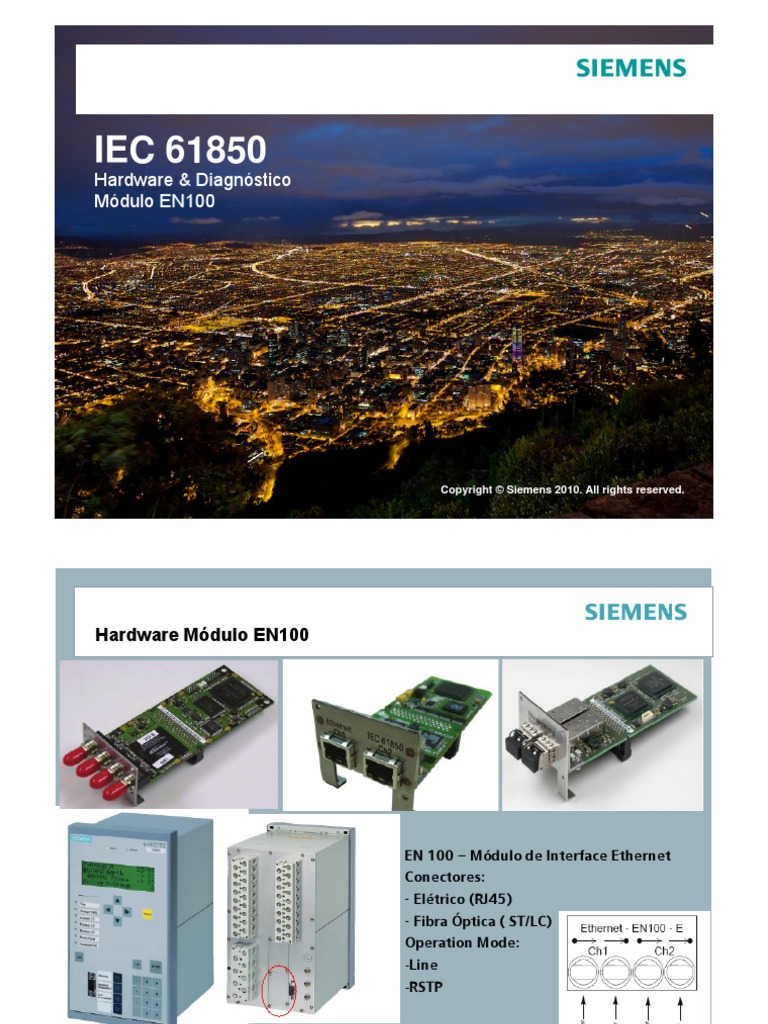 IEC61850 Parte 10 - EN100 Ethernet ModuleOK PDF | PDF | Multicast ...