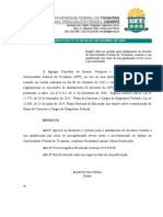 13-2015 - Afastamento de Docente Da UFT em Cursos de Pós-Graduação Stricto Sensu e Pós