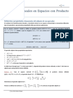 Operadores Lineales Espacios Producto Interno