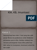 CBD 4 KIA, KB, Imunisasi-X