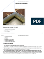Biscuiți Unbaked Crema de Tort de La Bebe - Dobruchut PDF
