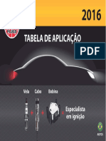 Catalogo Velas e Cabos Automotivos Ngk 2016