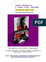 Download Michael Jackson the Thriller video clip an ANALYSIS Thriller decoded by Yves Gautier SN33207048 doc pdf