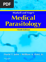 Download Markell and Voges Medical Parasitology 9th Ed by Judith Anne Talitha Pada SN332072274 doc pdf