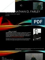 Presentation III Jonathan Farley