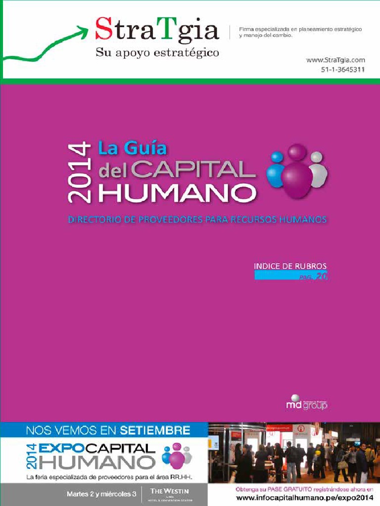 Guia de Capital Humano 2014 WEB PDF | PDF | Recursos humanos