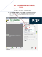 Modo de Uso Fotosizer