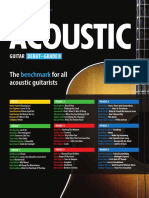 Rockschool Acoustic Guitar Track Listing