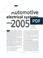 Automotive Electrical Systems Circa 2005