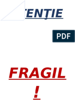 Atenţie Fragil