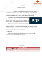 Financial Feasibility: A. Property and Equipment